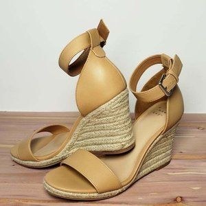 A New Day - Lola Wedge Tan Shoes - Size US 8.5